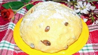 Рецепт Теста для кулича на сухих дрожжах