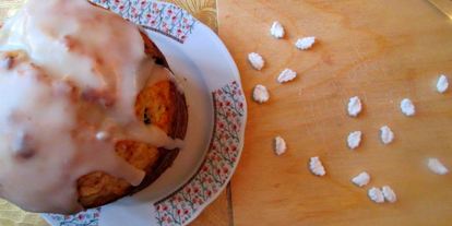 Шаг 5: творожного кулича с черносливома