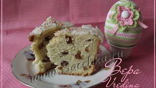 Рецепт Заварного кулича без яиц