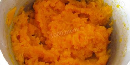 Шаг 2: пудинга тыквенного на основе яиц