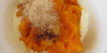 Шаг 4: пудинга тыквенного на основе яиц