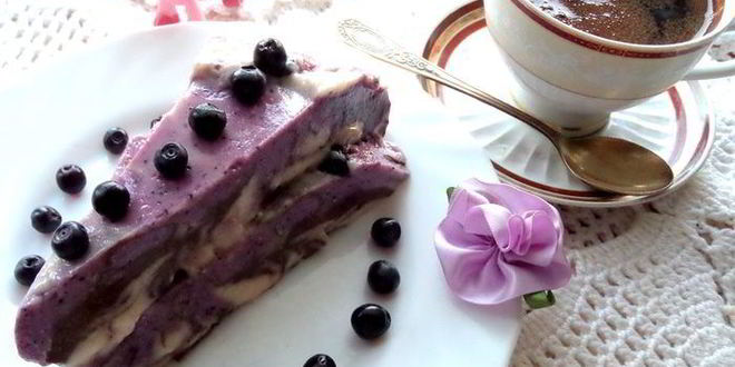 Рецепт Разноцветного молочно-ягодного желе