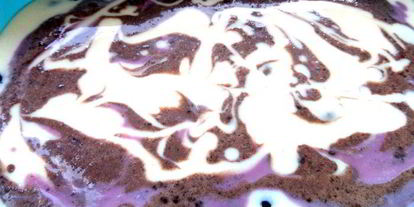 Шаг 15: разноцветного молочно-ягодного желе