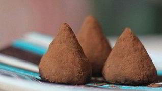 Рецепт Шоколадных трюфелей с орехом