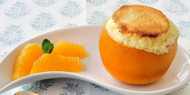 Рецепт Апельсинового суфле на пару