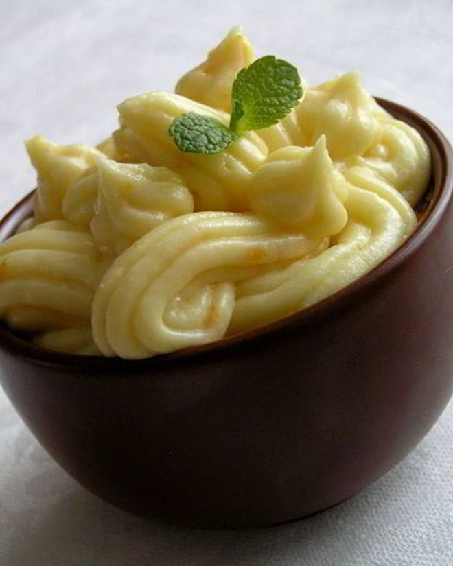 Рецепт апельсинового суфле с заварным кремом