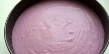 Шаг 2: черничного суфле для торта