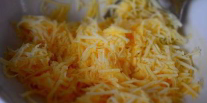 Шаг 2: кабачкового суфле под сырной шапкой