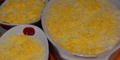 Шаг 4: кабачкового суфле под сырной шапкой