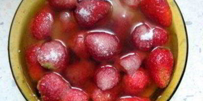 Шаг 3: клубничного торта-суфле поцелуй