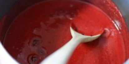 Шаг 2: малинового суфле