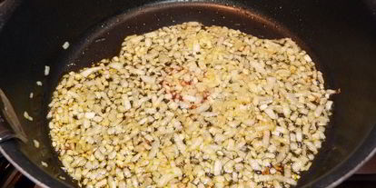 Шаг 1: мини-суфле из шампиньонов