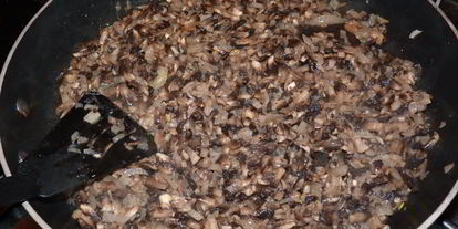 Шаг 2: мини-суфле из шампиньонов