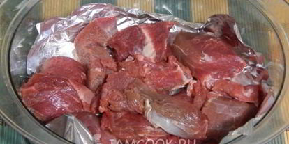 Шаг 4: мясного суфле в духовке