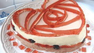 Рецепт Нежного торта-суфле с вишней