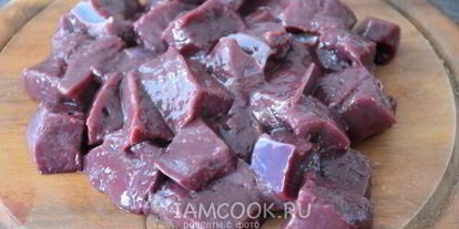 Шаг 2: печеночного суфле с овощами