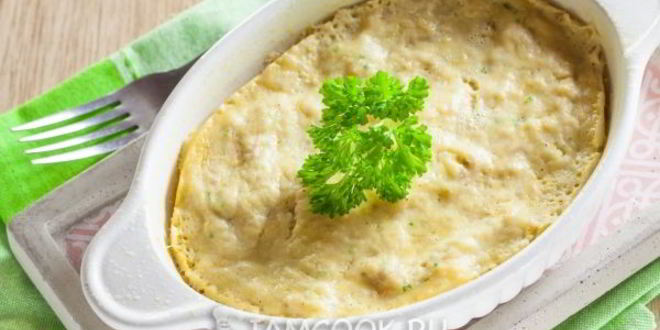 Рецепт рыбного суфле в микроволновке