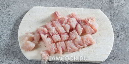 Шаг 3: рыбного суфле в микроволновке