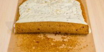 Шаг 16: шоколадного рулета с банановым суфле и грецкими орехами