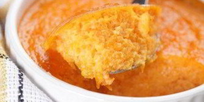 Рецепт сладкого морковного суфле