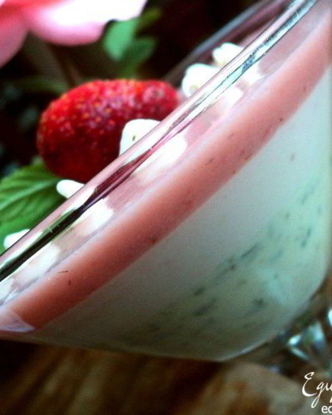 Рецепт сливочно-ягодно суфле