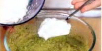 Шаг 4: суфле из брокколи и трех видов сыра