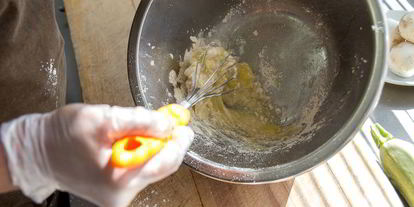 Шаг 3: суфле иза кабачкова