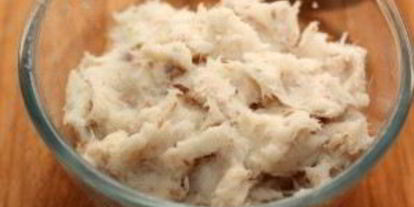 Шаг 2: суфле из трески