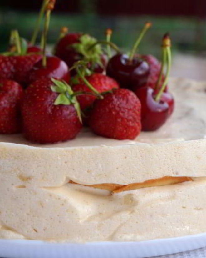 Рецепт торта-суфле абрикосового