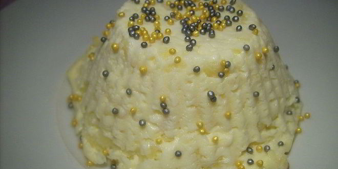 Рецепт Творожно-яблочного суфле из микроволновки