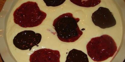 Шаг 10: творожного суфле с крыжовником и шоколадом