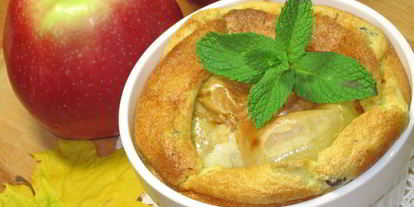 Шаг 2: яблок в манном суфле