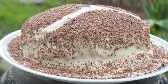 Рецепт блинного тирамису-торт