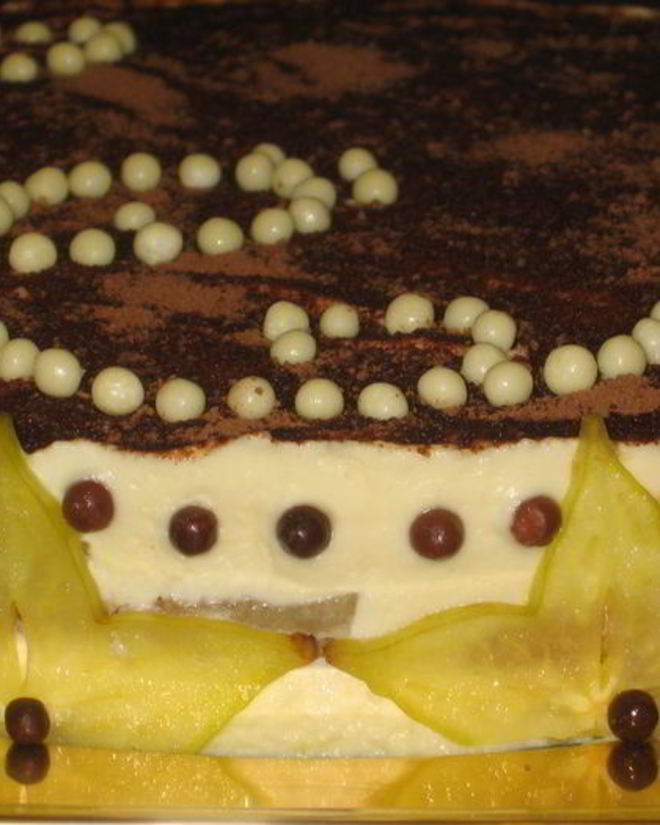 Рецепт дынного торта-тирамису