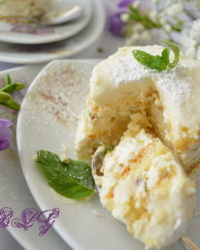 Рецепт фисташково-лимонного тирамису