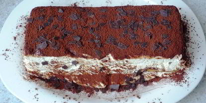 Шаг 5: изысканного тирамису с яйчным ликером