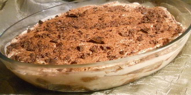 Рецепт шоколадна-мятного тирамису