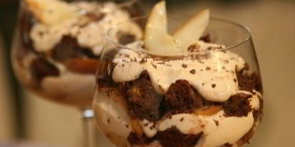 Шаг 13: шоколадного тирамису с грушей