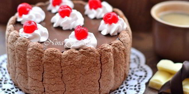 Рецепт Шоколадного тирамису с вишневым ликером