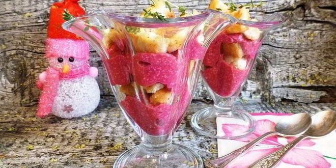 Рецепт свекольного тирамису