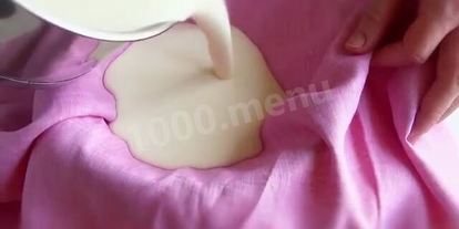 Шаг 3: сыра маскарпоне для тирамису на сливках