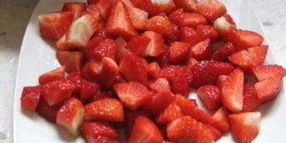 Шаг 2: тирамису без яиц, с рикоттой и клубникой