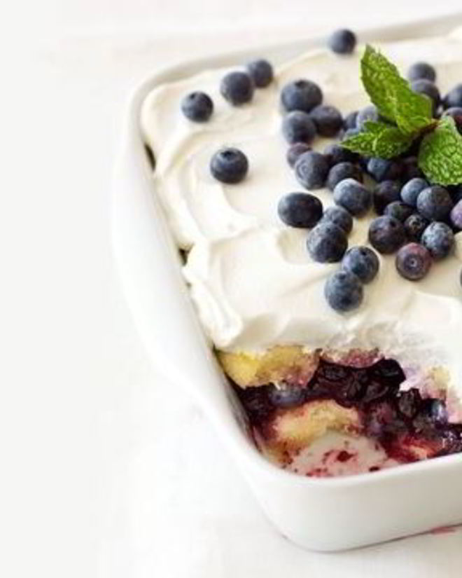 Рецепт тирамису с черникой