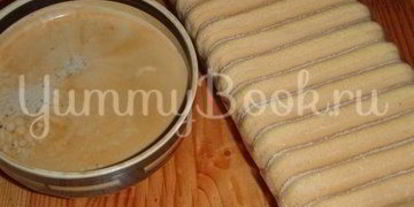 Шаг 2: тирамису с кремом филадельфия