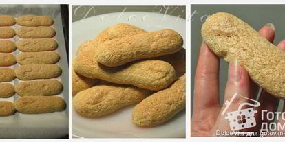 Шаг 3: тирамису с рикоттой, орехами и корицей