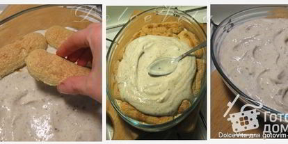 Шаг 7: тирамису с рикоттой, орехами и корицей