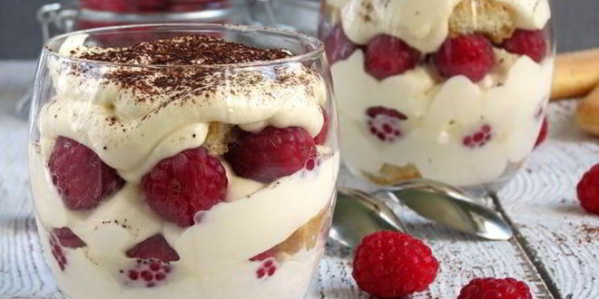 Рецепт тирамису с ягодами