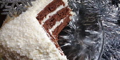 Шаг 4: тирамису снежинка