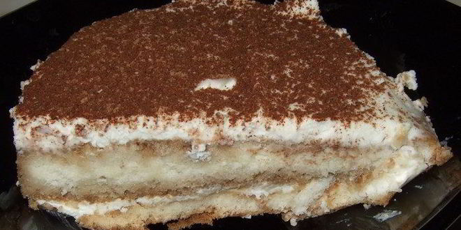 Рецепт тирамису со взбитыми сливками