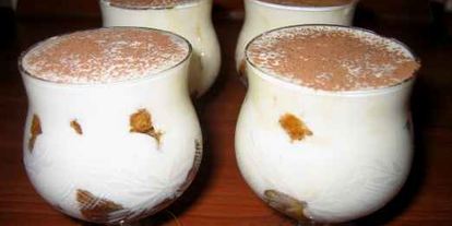 Шаг 29: тирамису в бокалах